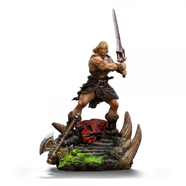 Masters of the Universe Deluxe Art Scale Statue 1/10 He-Man Unleashed 34 cm