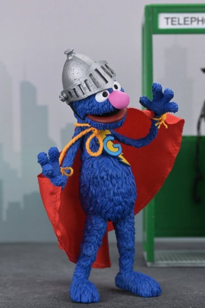 Sesamstraße Ultimate Actionfigur Super Grover 18 cm