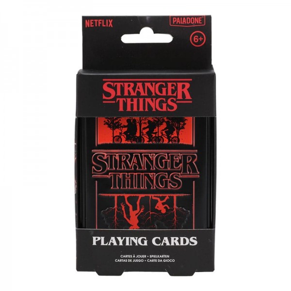 Stranger Thinngs 5 Playing Cards Metalbox
