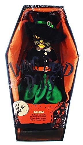 Living Dead Dolls Puppe Salem (Black Cat Witch)