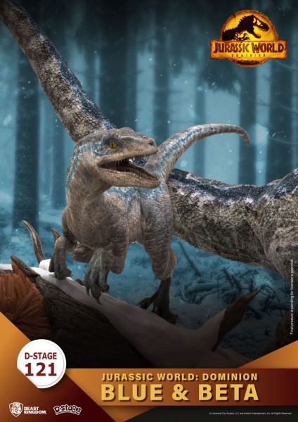 Jurassic World: Dominion D-Stage Diorama Statue Blue & Beta