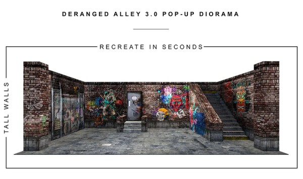 Extreme Sets Deranged Alley 3.0 Pop-Up Diorama 1/12