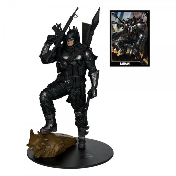 DC Direct PVC Statue The Grim Knight (Dark Multiverse) (Gold Label) 30 cm