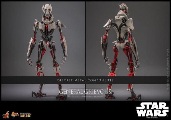 Star Wars Movie Masterpiece Diecast Actionfigur 1/6 General Grievous 42 cm