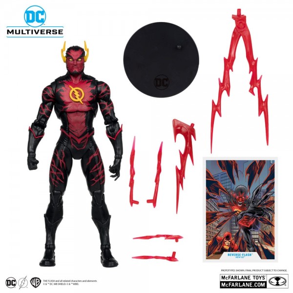 DC Multiverse Actionfiguren 18 cm Wave 17 Reverse-Flash (New 52) (Platinum Edition)