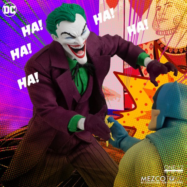DC Comics Action Figure 1:12 The Joker (Golden Age Edition) 16 cm