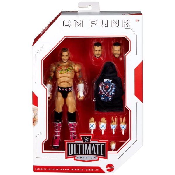 WWE Ultimate Edition Wave 27 CM Punk Actionfigur