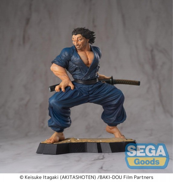Baki-Dou Luminasta PVC Figur Musashi Miyamoto 17 cm