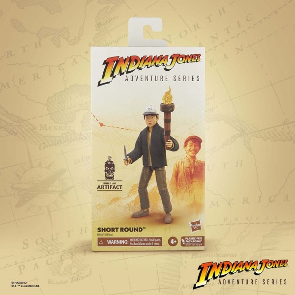Indiana Jones Adventure Series Actionfigur Short Round (Tempel des Todes) 15 cm
