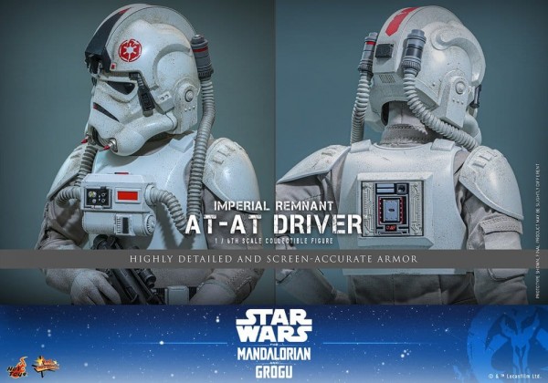Star Wars Movie Masterpiece Action Figure 1/6 Imperial Remnant AT-AT Driver 30 cm