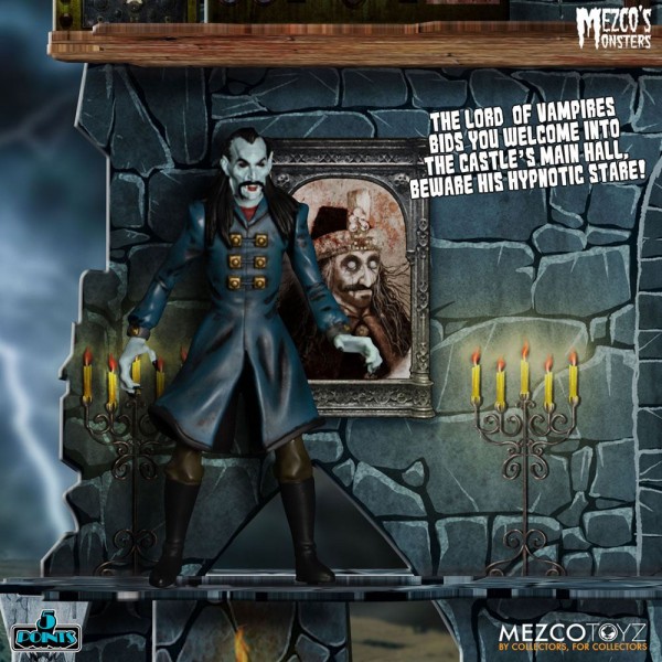 Mezco's Monsters '5 Points' Actionfiguren Tower of Fear Deluxe Box-Set