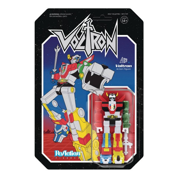 Voltron: Defender of the Universe ReAction Action Figure Voltron (Metallic)