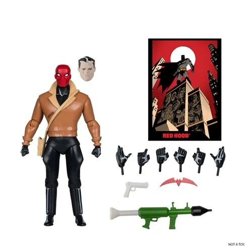 DC Direct Page Punchers Wave 7 Actionfigur mit Comic Red Hood Batman: The Adventures Continue