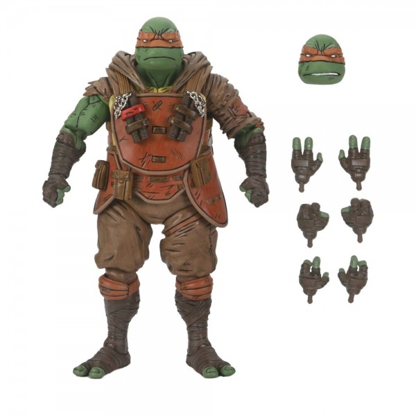 Teenage Mutant Ninja Turtles (The Last Ronin) Action Figure Ultimate Flashback Michelangelo 18 cm