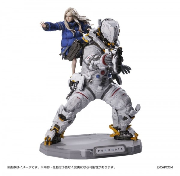 Pragmata Capcom Figure Builder Creator's Model PVC Figur Hugh &amp; Diana 28 cm