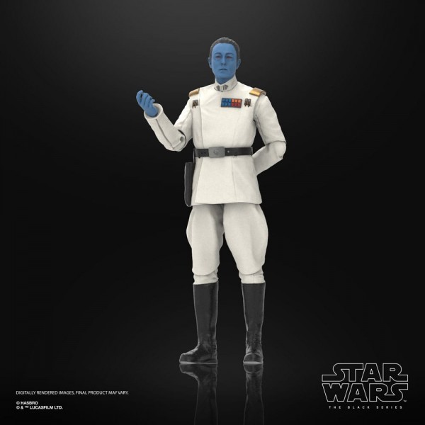 Star Wars: Ahsoka Black Series Actionfigur Grand Admiral Thrawn 15 cm