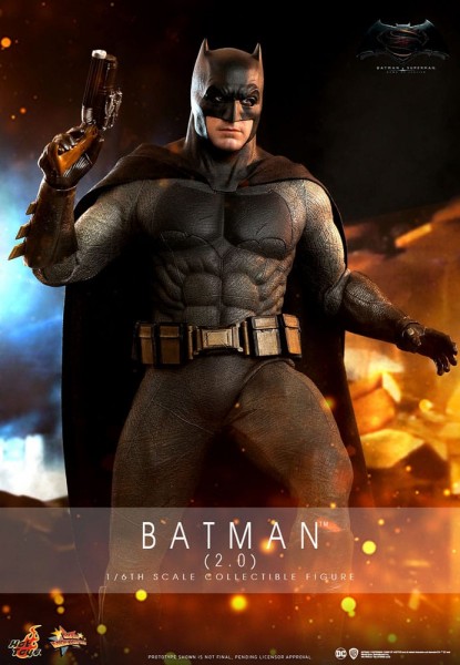 Batman v Superman: Dawn of Justice Movie Masterpiece Actionfigur 1/6 Batman 2.0 32 cm