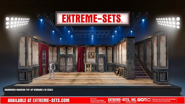 Extreme Sets Abandoned Mansion Pop-Up Diorama 1/12