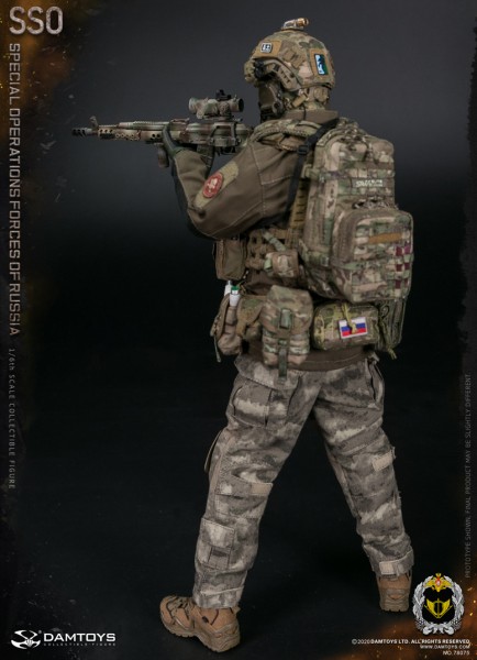 DAMTOYS Actionfigur 1/6 Special Operation Forces of Russia (SSO)