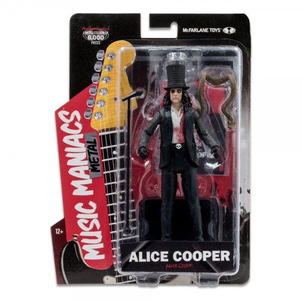 Alice Cooper Metal Music Maniacs Actionfigur Alice Cooper 15 cm