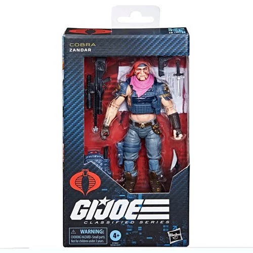 G.I. Joe Classified Series Zandar Actionfigur