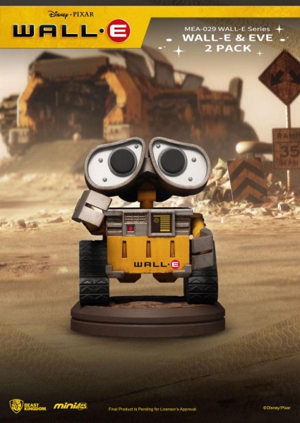 Wall-E 'Mini Egg Attack Action' Figures Wall-E & Eve (2-Pack)