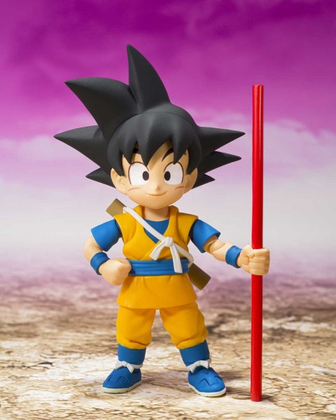 Dragon Ball Daima S.H. Figuarts Son Goku (Mini) -Daima- Figur 7 cm