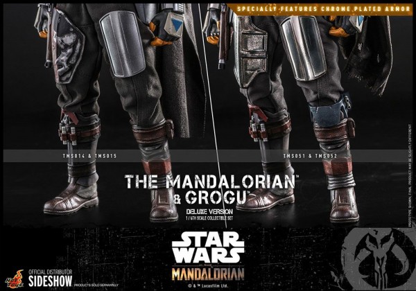 Star Wars The Mandalorian Television Masterpiece Actionfiguren 1/6 The Mandalorian & Grogu (2-Pack) 