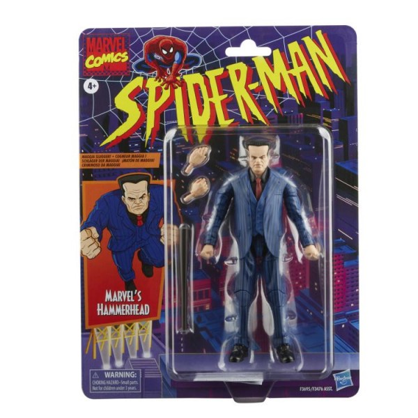 Spider-Man Marvel Legends Retro Action Figure Hammerhead