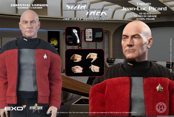 Star Trek: The Next Generation Action Figure 1:6 Captain Jean-Luc Picard (Essential Darmok Uniform) 30 cm