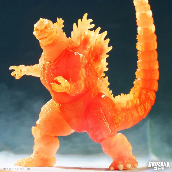 Toho ULTIMATES! Blazing Godzilla (1200º Clear Orange)