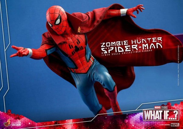 What If...? Animated Series Masterpiece Actionfigur 1/6 Zombie Hunter Spider-Man