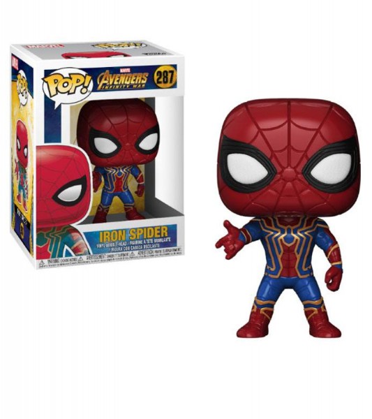 Avengers Infinity War POP! Movies Vinyl Figure Iron Spider #287 9 cm