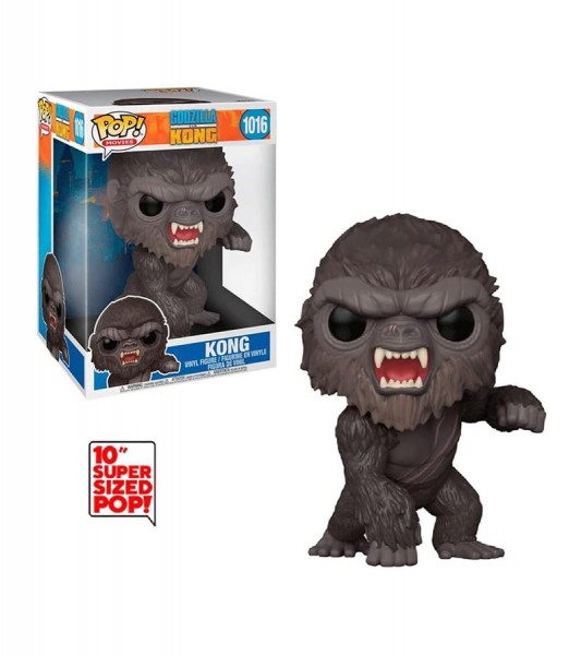 B-item Godzilla vs. Kong Super Sized POP! Movies Vinyl Figure Kong 25 cm - Damaged Packaging