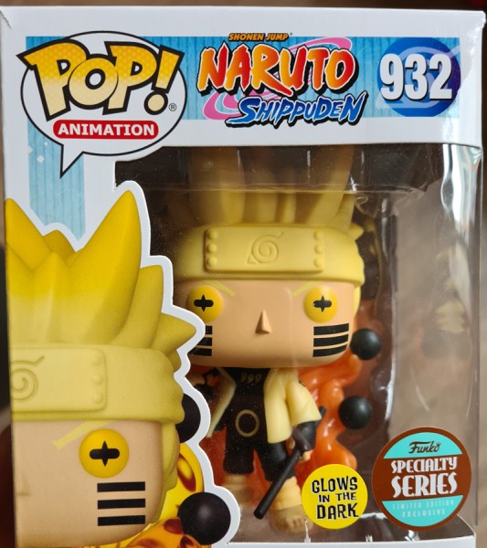 B-Ware Naruto Funko Pop! Vinylfigur Naruto (Six Path Sage) Glow-In-The-Dark (Specialty Series)