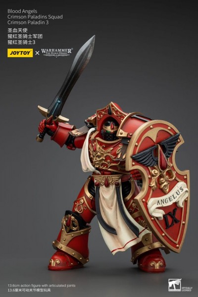 Warhammer The Horus Heresy Actionfigur 1/18 Blood Angels Crimson Paladins Squad Crimson Paladin 3