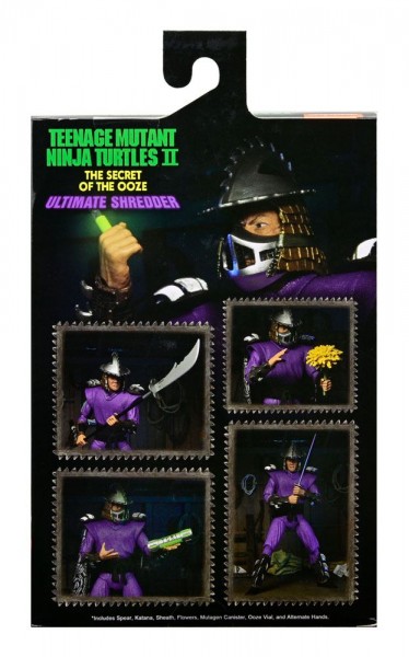 Teenage Mutant Ninja Turtles 2 Movie Action Figure Ultimate Shredder (30th Anniversary)