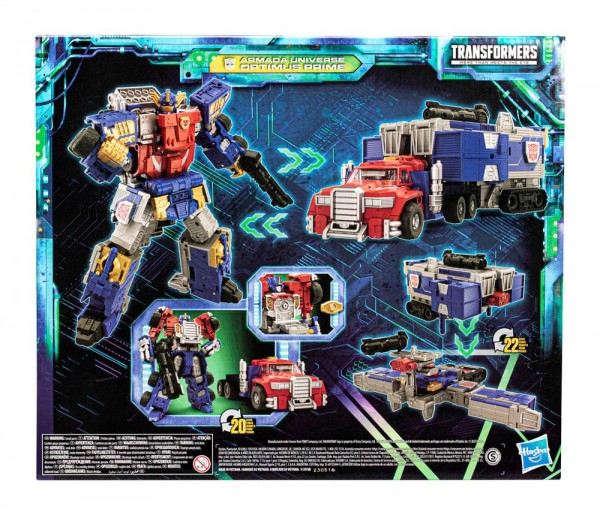 Transformers Generations Legacy Evolution Commander Class Action Figure Armada Universe Optimus Prime 19 cm