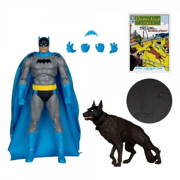 DC Multiverse action figure 18 cm Batman & Ace the Bat-Hound (Silver Age)