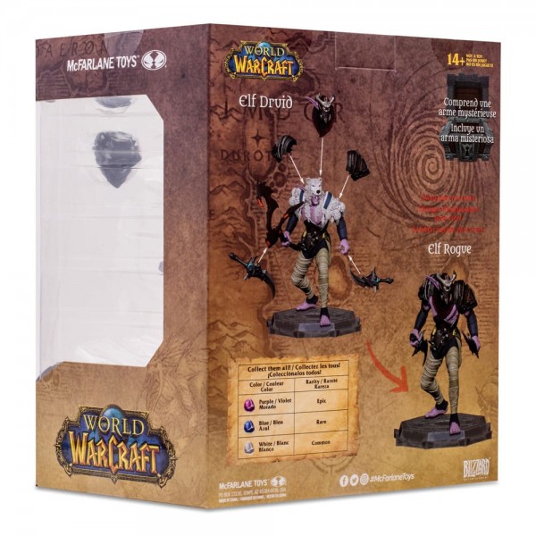 World of Warcraft Actionfigur Night Elf: Druid / Rogue 15 cm