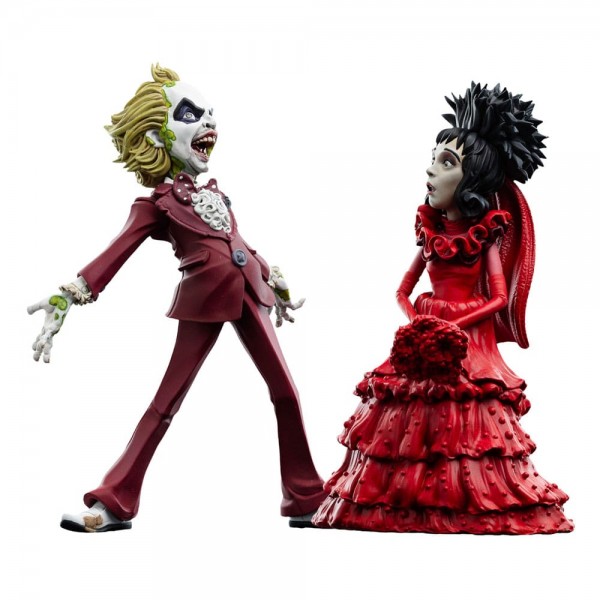 Beetlejuice Mini Epics Vinyl Figuren Betelgeus &amp; Lydia (Twin Pack) 16 cm