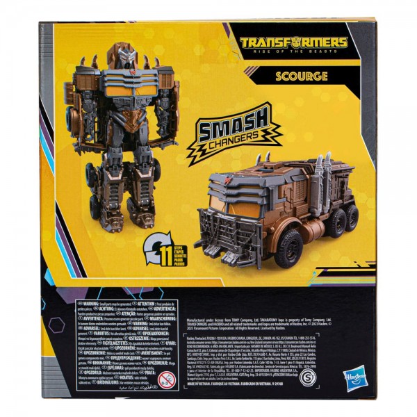 Transformers: Aufstieg der Bestien Buzzworthy Bumblebee Smash Changers Actionfigur Scourge 23 cm