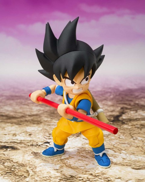 Dragon Ball Daima S.H. Figuarts Son Goku (Mini) -Daima- Figur 7 cm