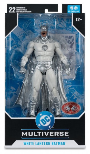 DC Multiverse Actionfigur White Lantern Batman (Brightest Day) (Red Platinum Edition) 18 cm