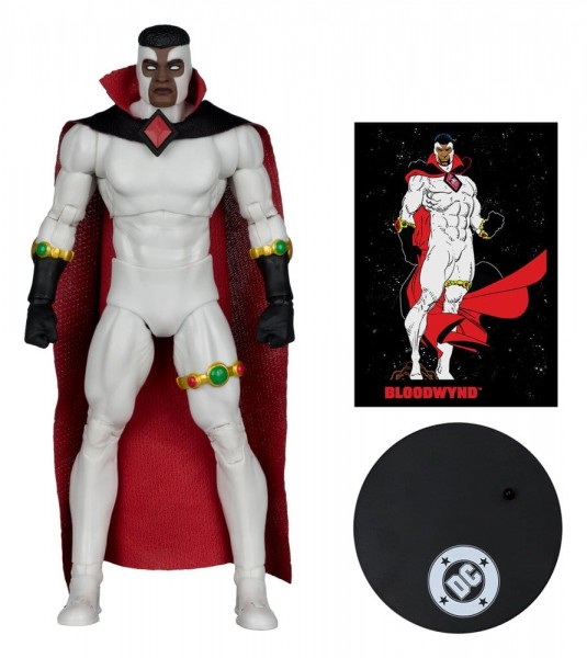 DC Direct Page Punchers Action Figure Bloodwynd (Justice League #77) (Red Platinum Edition) 18 cm