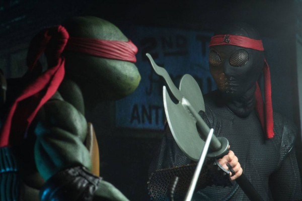 B-article: Teenage Mutant Ninja Turtles 1990 Movie action figure 1/4 Foot Soldier 