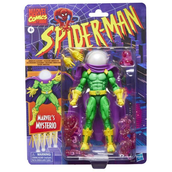 Spider-Man: The Animated Series Marvel Legends Mysterio Actionfigure 15 cm