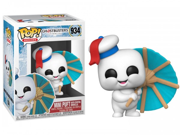 Ghostbusters 3: Afterlife Funko Pop! Vinylfigur Mini Puft (with Cocktail Umbrella)