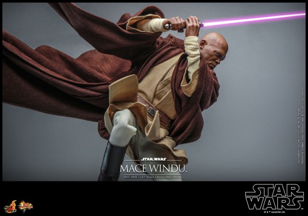 Star Wars Movie Masterpiece Action Figure 1/6 Mace Windu (Ep II)