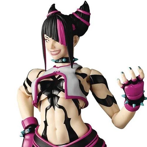 Street Fighter 6 Juri Revoltech Amazing Yamaguchi Action Figure